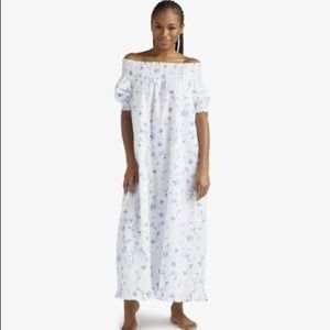 Hill House Caroline Nap Dress - Blue Botanical - Medium